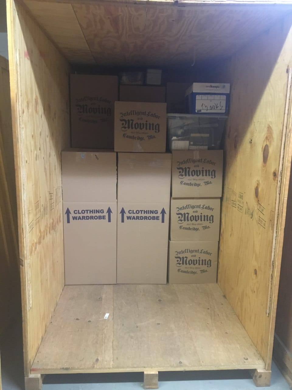 moving vaults in arlington storage warehouse