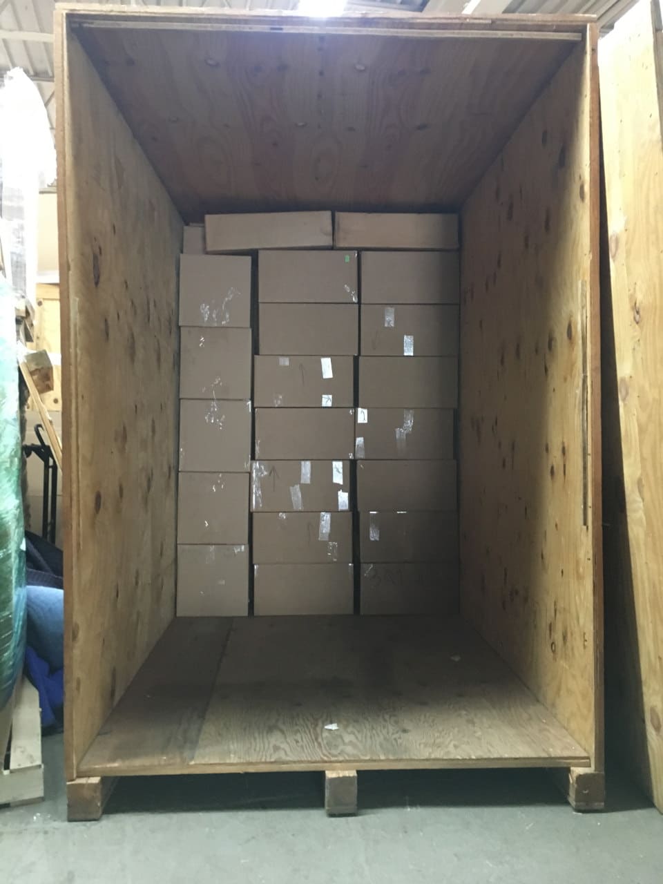 moving vaults in arlington storage warehouse